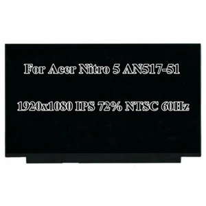 17.3" Acer Nitro 5 AN517-51 FHD IPS 72% NTSC 60Hz LCD Screen LED Display Panel - Picture 1 of 2