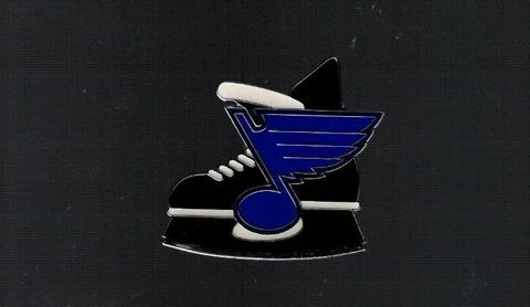 St. Louis Blues SKATE logo, NHL Hockey Magnet Cover