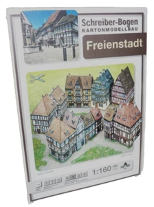 + KARTONMODELLBAU  Freienstadt CHREIBER-BOGEN 803    Spur N  Bastelbogen - Bild 1 von 2