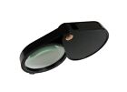 Portable Mini Magnifier 10X Folding Keychain Magnifier 2.56inches Diameter Loupe