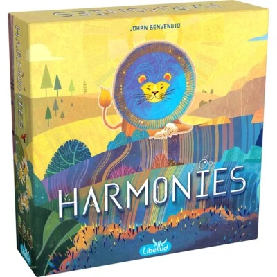 Harmonies Board Game Libellud LIBTL01EN Family Landscape Habitats Animals Solo - Image 1 of 4