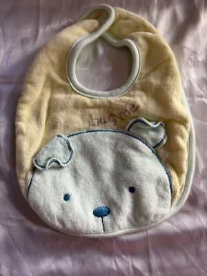 Nuevo babero vintage Carter's Bear Hugs bebé niño Foto 1 de 2