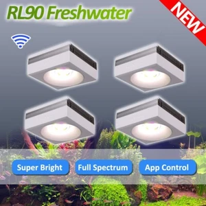 PopBloom WiFi Aquarium Light LED Plant Fish Tank Light Full Spectrum 6ft 180cm - Picture 1 of 12