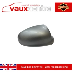 Astra J (2009-2015) DRIVERS O/S Door Mirror Cover. Silver, 2AU, Z157, GAN, Z176 - Imagen 1 de 2