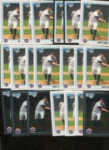 SCOTT SHAW BULK LOT OF 20 BASEBALL CARDS METS GURNEE ILLINOIS