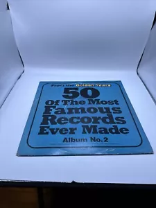 50 Of The Most Famous Records Ever Made Album 2 Compilation LP - Imagen 1 de 4