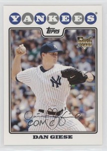 2008 Topps Update Dan Giese #UH105 Rookie RC
