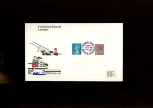 1981 4p & 20p Definitive Heathrow Airport London Hounslow Official FDC. - Bild 1 von 1