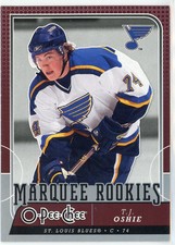 2008 O-Pee-Chee Marquee Rookies #790 T.J. Oshie RC
