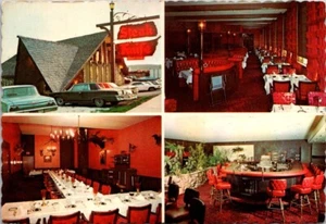Cuchillo postal para carne restaurante salón de cócteles Milwaukee Wisconsin WI multivista - Imagen 1 de 2