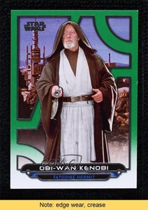 2017 Topps Star Wars Galactic Files Reborn Green 180/199 Obi-Wan Kenobi READ ow6