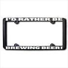 I'd Rather Be BREWING BEER Frame w/Reflective Text