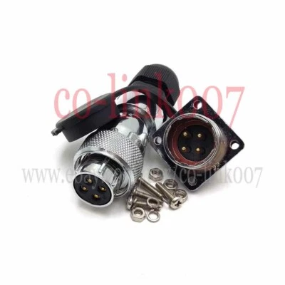 WS20 4PIN Waterproof Connector, Industrial Aviation Electric Auto Connector,IP67 - Image 1 of 4