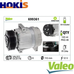 COMPRESSOR AIR CONDITIONING 699361 FOR RENAULT TRAFIC/II/Bus/Van MEGANE/Scénic - Picture 1 of 9