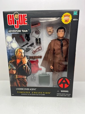 HASBRO G.I. JOE 2002 12" COLECCIÓN ATEMPORAL AGENTE ENCUBIERTO EQUIPO DE AVENTURA NUEVO Foto 1 de 4