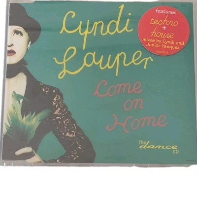 Cyndi Lauper CD Single Rare Come On Home  90s Pop Techno House Music UK Edition  — 第 1/4 张图片