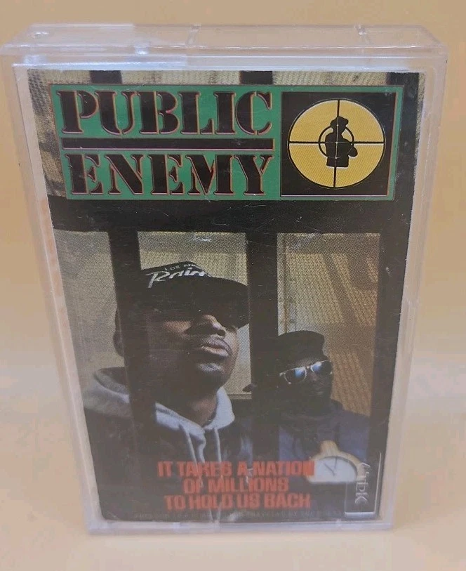 Public Enemy It Takes A Nation Of Millions To Hold Us Back Cassette Tape Rap - Image 1 of 4