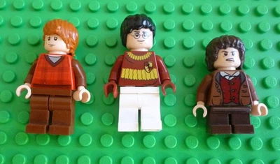 乐高哈利波特迷你公仔 批量 x 3 - 哈利波特罗恩·韦斯莱弗罗多·巴金斯 — 第 1/3 张图片