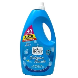 4 PEZZI - SWEET HOME DETERSIVO LAVATRICE BLUE MARINE 40 LAVAGGI 2 LT - Foto 1 di 2