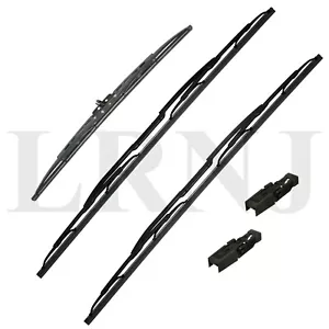 JUEGO DE CUCHILLAS Y CLIPS LIMPIAPARABRISAS DELANTERO Y TRASERO LAND ROVER RANGE ROVER SUPERCHARG 2006-2012 - Imagen 1 de 5