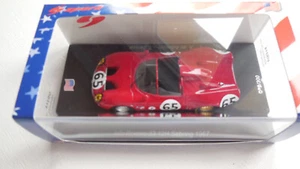 Alfa Roméo 33 n° 65 12h de Sebring 1967 Spark US314 1/43 - Foto 1 di 1