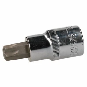 Toma de accionamiento Torx Star T55 x 55 mm 1/2" macho T-Star Cr-V acero AU638 - Imagen 1 de 3