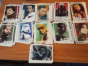 2016 Topps Star Wars Rogue One Personaggi Icone Set completo di 11 N. Mt-Come nuove - Foto 1 di 1