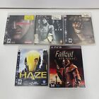Lot of 5 Assorted Sony PlayStation 3 PS3 Video Games