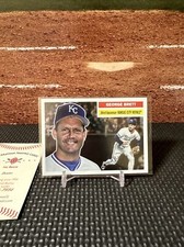 George Brett #d 009/199 FOIL  2023 Topps Archives 1956 Base Kansas City Royals