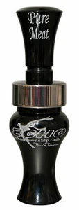 ECHO CALLS INC 79019 Pure Meat Ducks Double Reed Black Acrylic - Picture 1 of 1