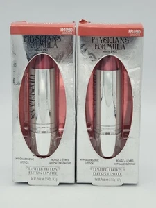  PHYSICIANS FORMULA HYPOALLERGENIC LIPSTICK PF10580  CORAL. QTY:2 - Picture 1 of 4
