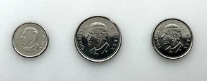 2023 Canada King Charles First Strike 3-Coin Set with 25c, 10c, 5c, UNC - Picture 1 of 3