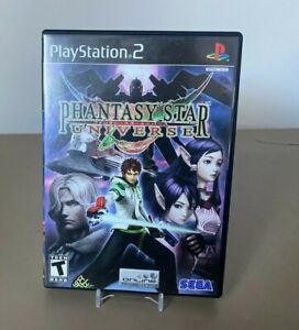 Phantasy Star Universe Sony PlayStation 2, 2006 PS2 complet avec manuel UTILISÉ 