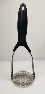 Heavy Duty Stainless Steel Potato Masher folding for space-saving storage  - Picture 1 of 17