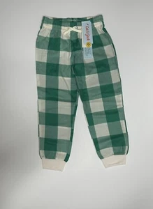 Cat & Jack - Unisex Gingham Plaid Pajama Pants - Green - Size XS (4/5) - Kids - Picture 1 of 5