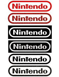 NINTENDO Logo Sticker Decal Pick Color and Size