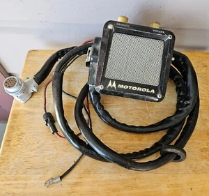 Vintage Motorola CHP Police Motorcycle Dispatcher Mobile Radio Control Head - Picture 1 of 6