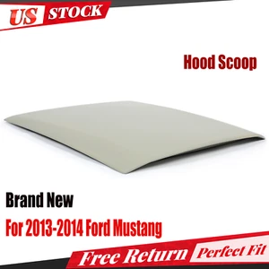 For Ford Mustang 2013 2014 Hood Scoop Vent Gray Replace for #421395 New Gray - Picture 1 of 13