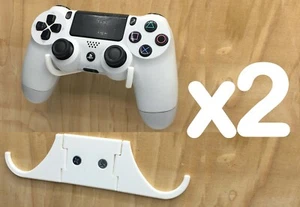 Fold-Flat Wall Mount Controller Holder for PlayStation 4 +colour options (Qty:2) - Picture 1 of 32