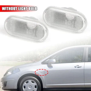 2X LED Side Repeaters Indicator Light Lamp fit for Nissan March Micra 350Z Tiida - Picture 1 of 7