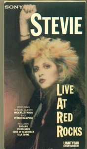 VIDEO - VHS - STEVIE NICKS LIVE AT RED ROCKS - FLEETWOOD MAC - PETER FRAMPTON - Imagen 1 de 2