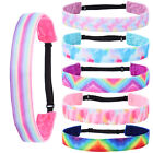 Tie-Dye Headbands Rainbow Hair Bands For Kids Hair Accessories Hairband Set