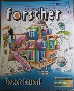 Forscher Nr. 2/2021: Magazin, Besser bauen! Kinder, Spiel & Spaß, NEU ! - Bild 1 von 1