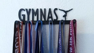 Gimnasia Gimnasta MEDALLA DEPORTE SOPORTE ESTANTE COLGANTE para Gimnastas - Imagen 1 de 8