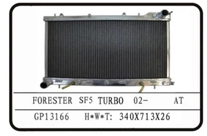 GOLPHER SUBARU FORESTER GT SF5 TURBO 97-02 AT/MT FULL ALLOY RADIATOR 26MM CORE - Picture 1 of 1