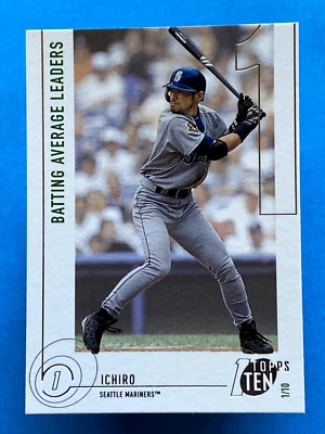 2002 Topps Ten Ichiro Suzuki #52 - Image 1 of 2