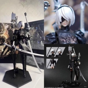 NieR Automata Play Arts Kai YoRHa 2B No.2 Type B DX Ver Action Figure Toy Boxed - Picture 1 of 23