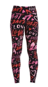 No Boundaries Women’s Sueded High Rise Heart Ankle Leggings NWT S/M - Picture 1 of 13