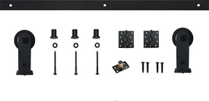 Miseno MBD0007X39BK Miseno MBD0007X39 36" Bi-Fold Barn Door Hardware Kit - Picture 1 of 8
