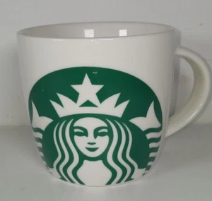 Taza de café/sopa Starbucks 2017 clásica blanca verde con logotipo de sirena 14 fl oz - Imagen 1 de 9